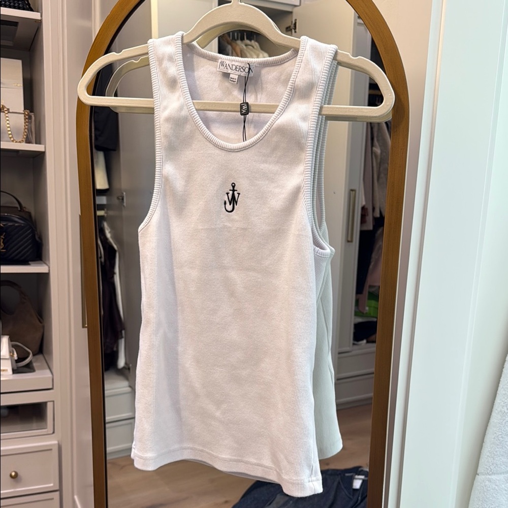 JW Anchor White Tank Top